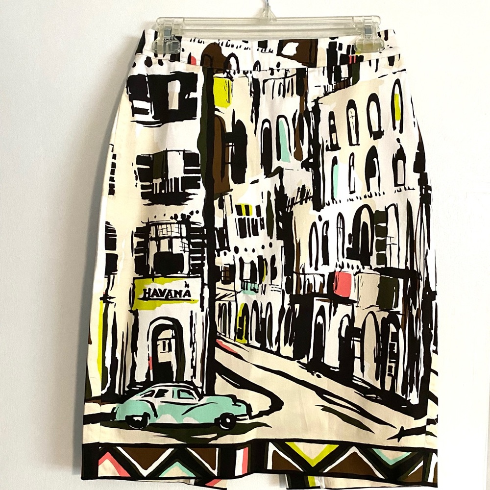 Kate Spade Multi-color A-line Skirt